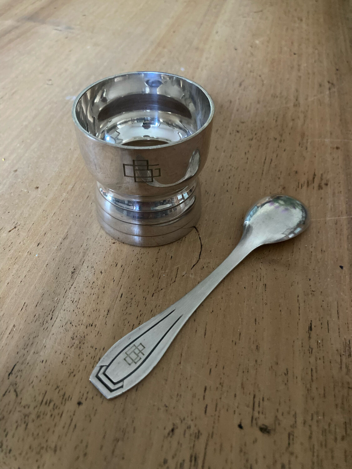 Coquetier Art Deco Christofle