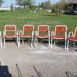 8 Tolix T2 armchairs