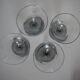 Lot de 4 verres en cristal