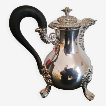Solid silver teapot