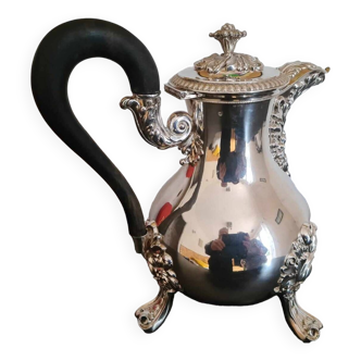 Solid silver teapot