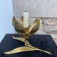 Vintage flower ashtray candle holder