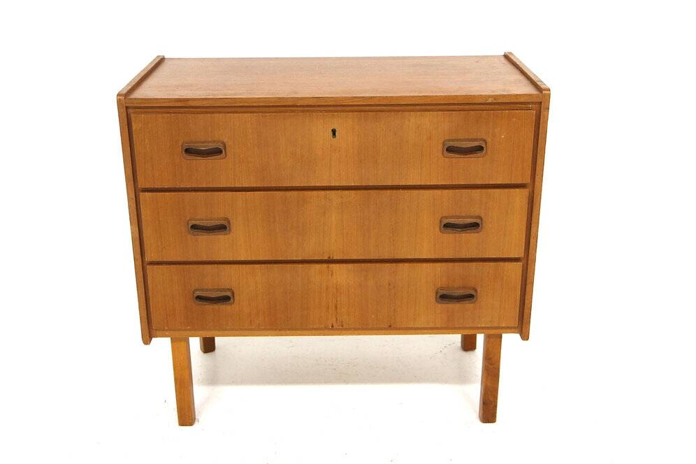 Scandinavian teak chest of drawers, Sweden, 1960
