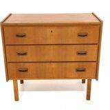 Scandinavian teak chest of drawers, Sweden, 1960