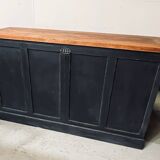 Old oak workshop drawer unit