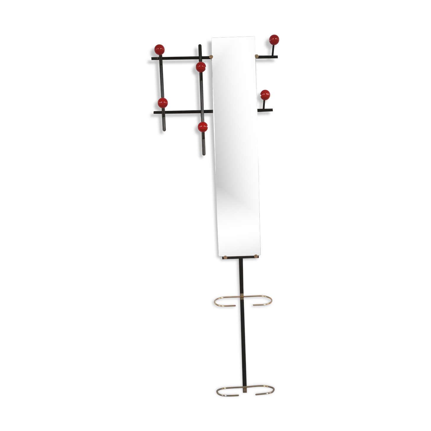 60s wall coat holder