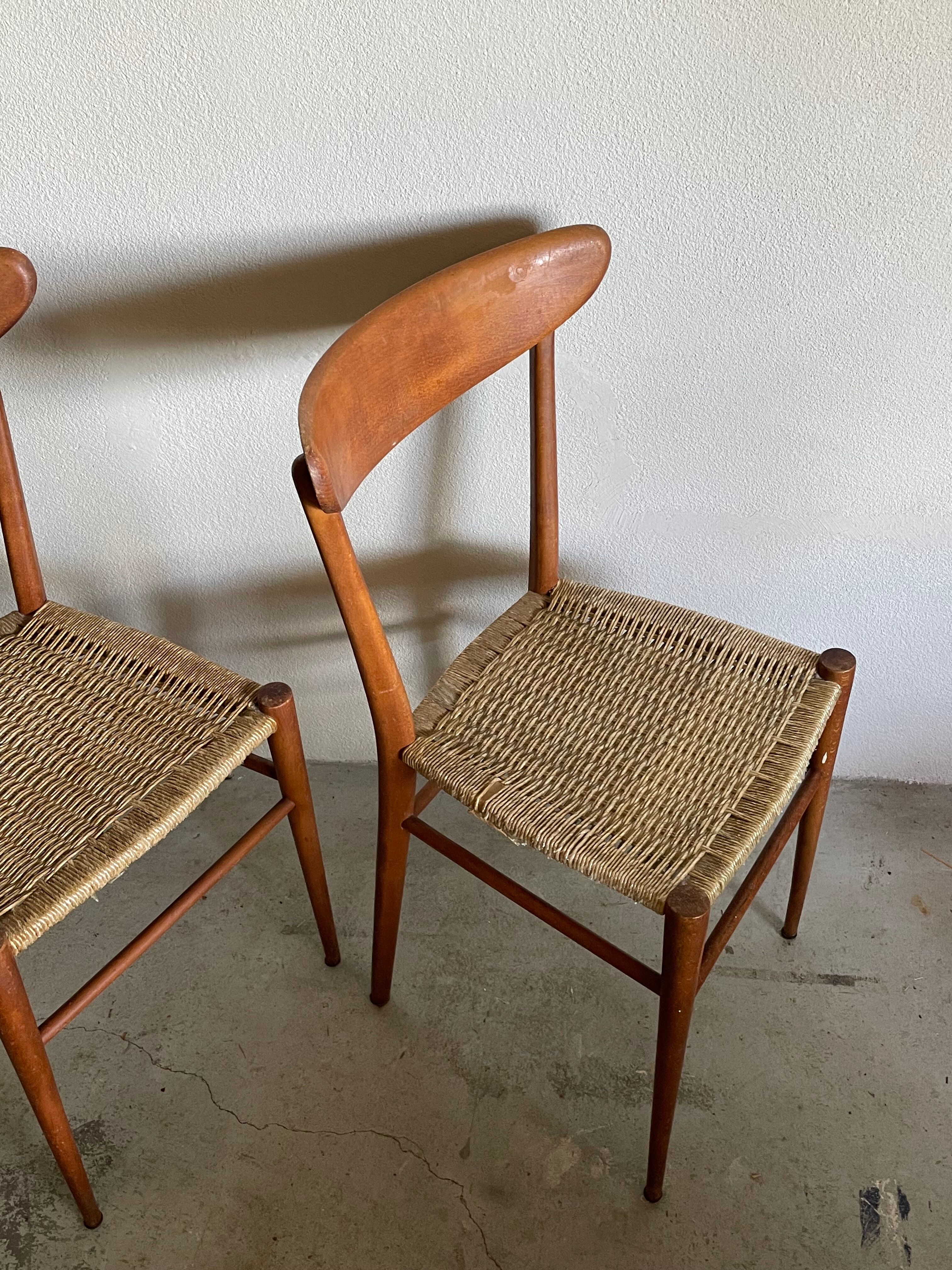 Pair of italian chairs