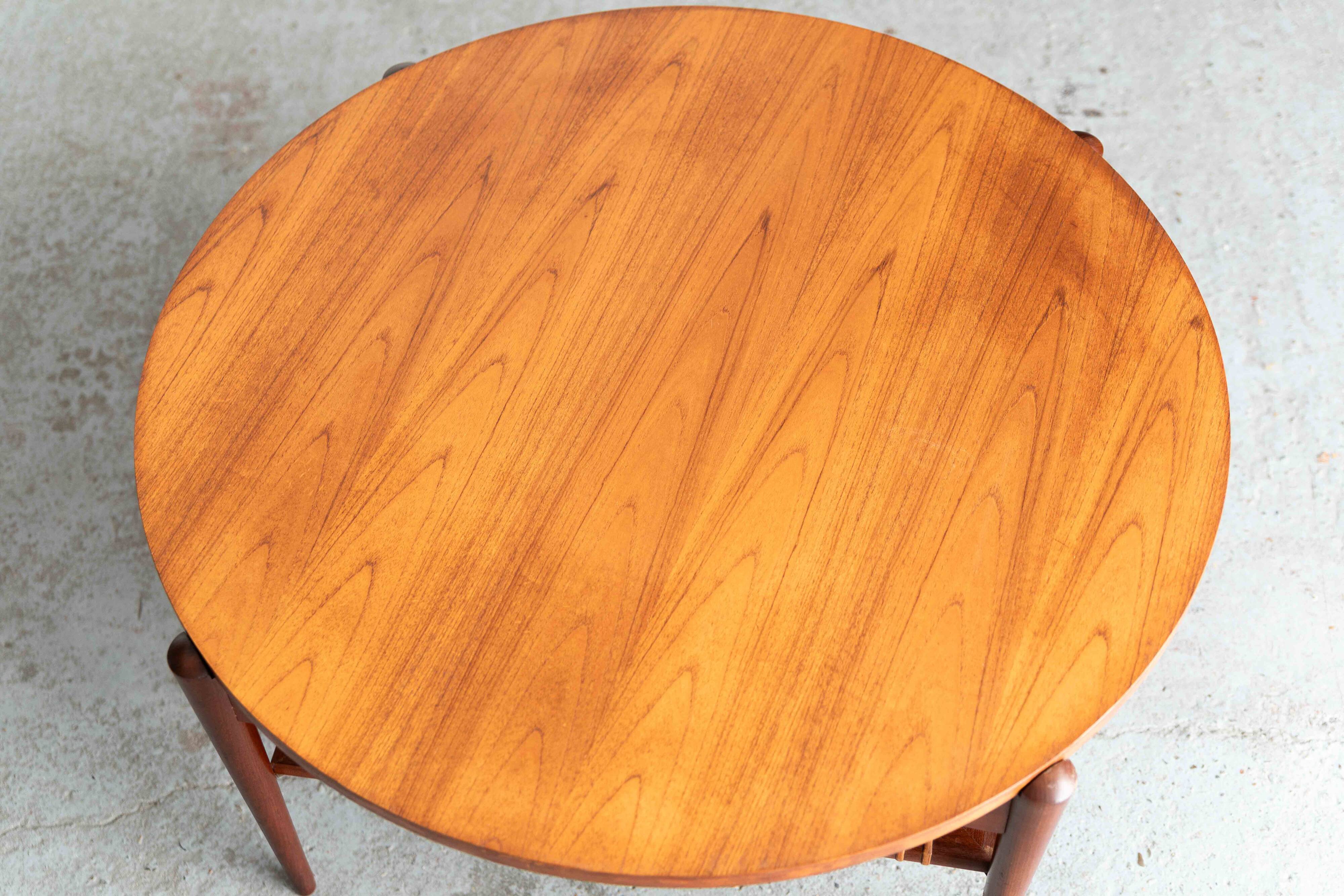Reversible coffee table by Créafort, Dutch design, 1960s