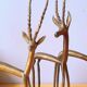 African antelopes in brass 70s