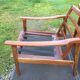 Vintage Scandinavian teak armchairs