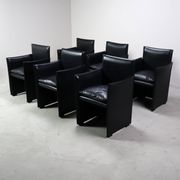Set of six  Break 401 armchairs by Mario Bellini for Cassina