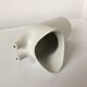 Zoomorphic vase made of a white porcelain inhaler