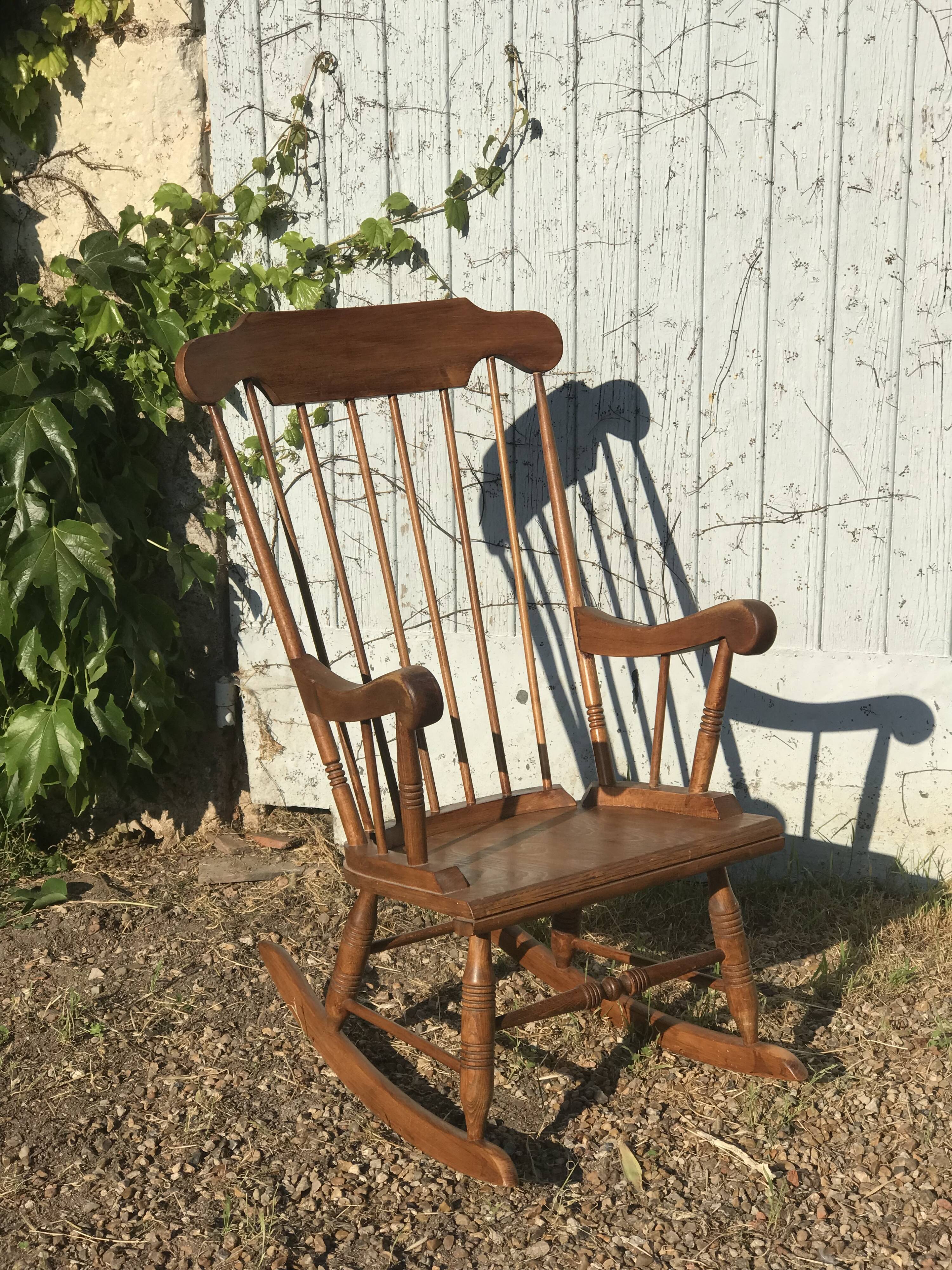 Vintage scandinavian rocking chair