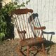 Vintage scandinavian rocking chair