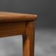 Vintage Mid-Century Scandinavian Modern Brown Teak Side Tables