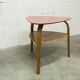 Baumann "bowwood" tripod coffee table designed by Hugues Steiner 1960