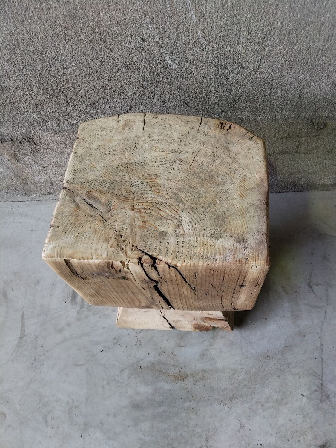 Brutalist stool