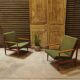 Pair of armchairs by Frantisek Jirak for TON Bystřice (Thonet)