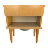 1980s Scandinavian style bedside table