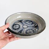Vintage Søholm Denmark blue stoneware ceramic mid-century bowl