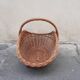 Wicker log basket