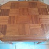 Ancienne table marqueterie d'appoint ou jeux