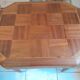 Old marquetry side table or games