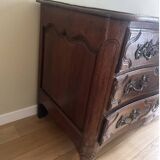 Commode Louis XIV en noyer