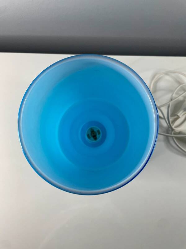 Vintage IKEA Blue Lamp