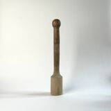 Old vintage wooden pestle