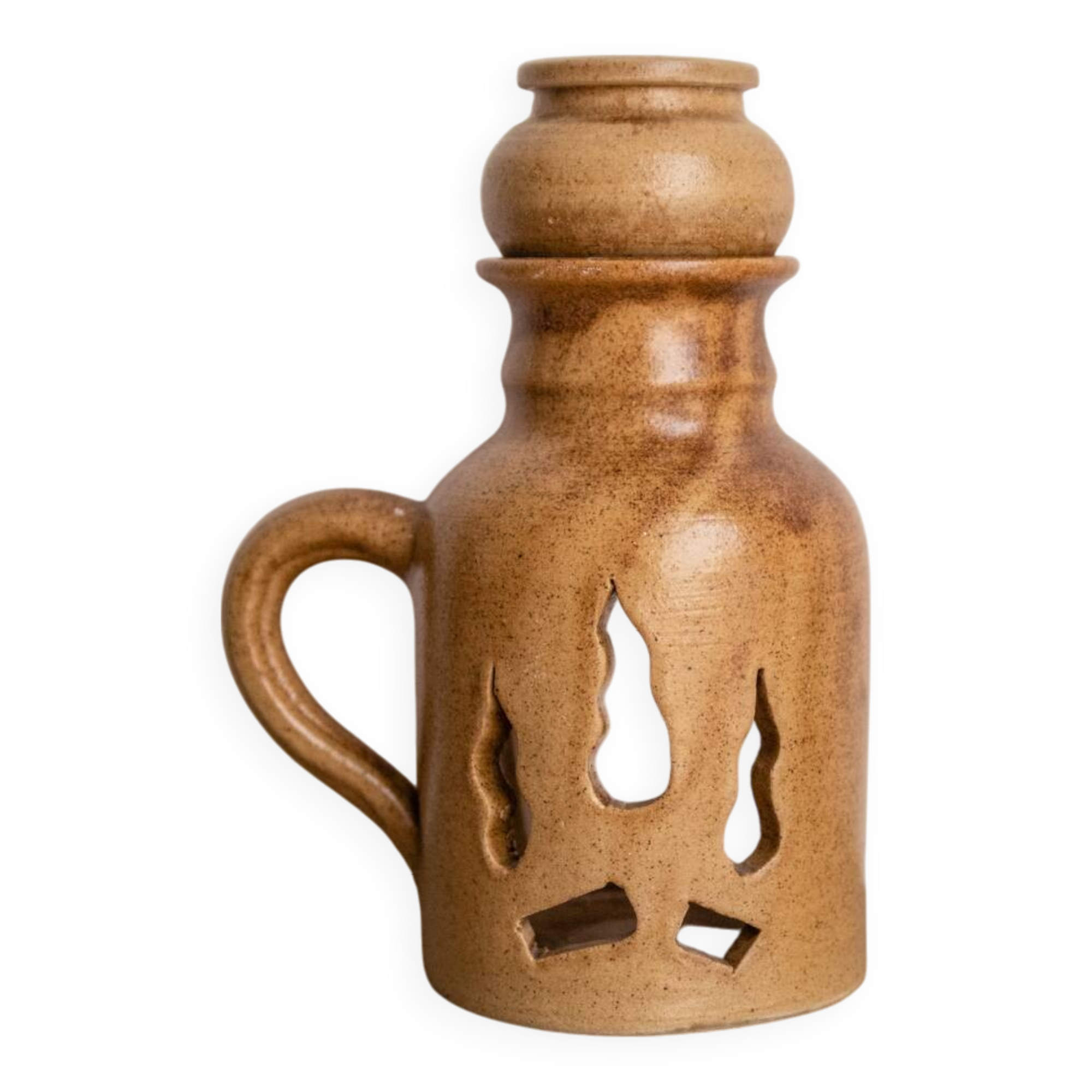 Stoneware tealight holder / oil warmer