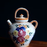 Hand-painted gargoulette floral motif