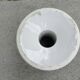 XXL diabolo candlestick in white ceramic