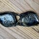 Double silvered bowl signed Derriey Art Nouveau