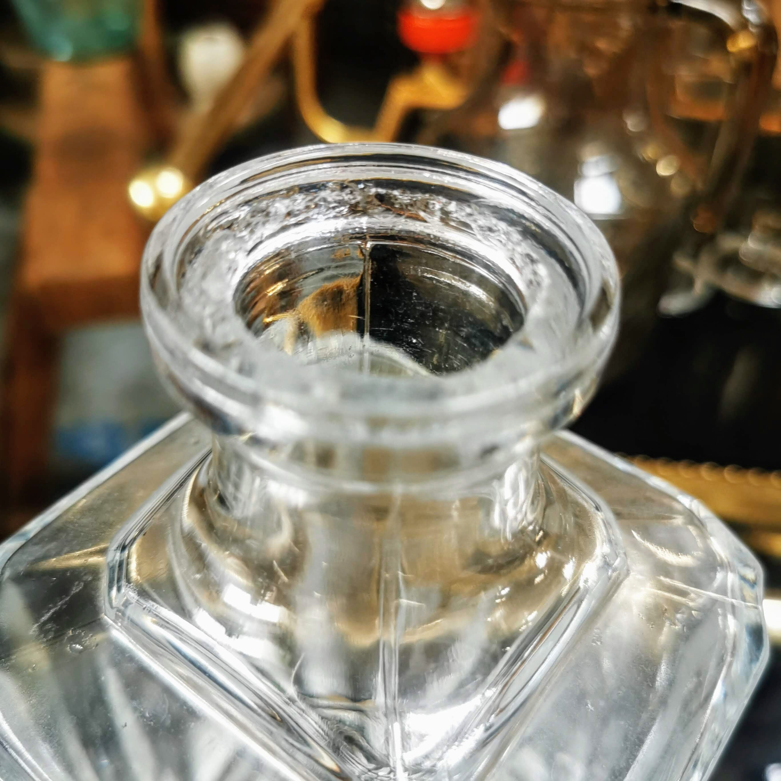 Crystal whisky carafe