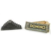 Jeu de dominos postmoderne, Pologne, années 1970, ensemble de 28.