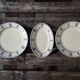 2 flat plates and 1 ravier Lunéville