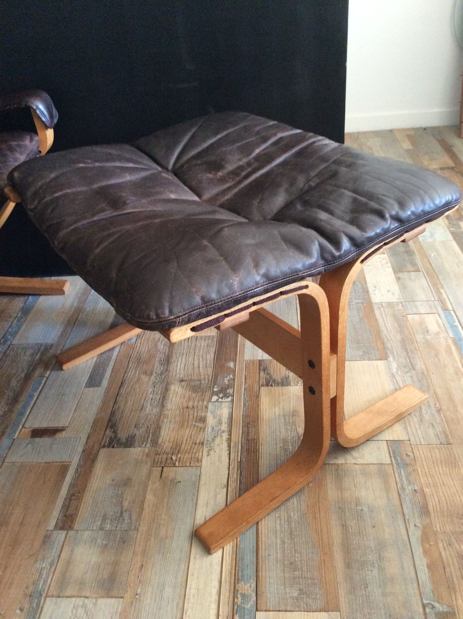 Armchair and ottoman "Siesta" by Ingmar Relling for Westnofa
