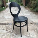 Suite of 4 chairs bistro Baumann 50s