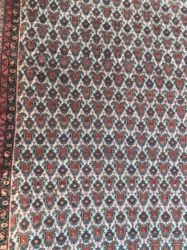 Former carpet Persian Malayer 19th century 135x205cm