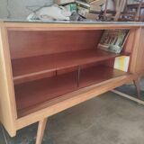 Vintage sideboard with compass legs