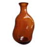 Cracked brown vase original shape