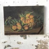 Orange oil canvas at the end of the 19th century