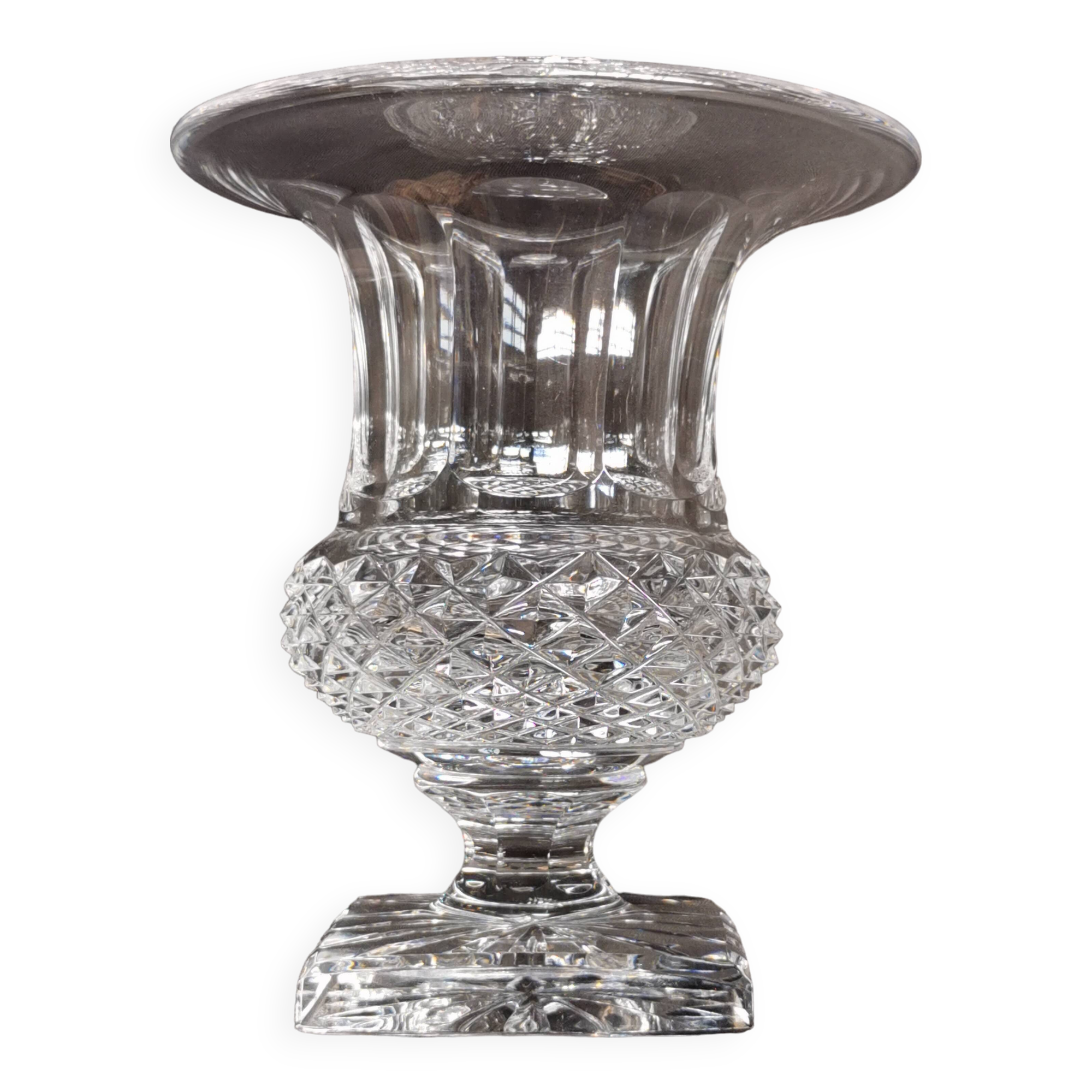 St Louis Crystal Medici Vase Versailles Model