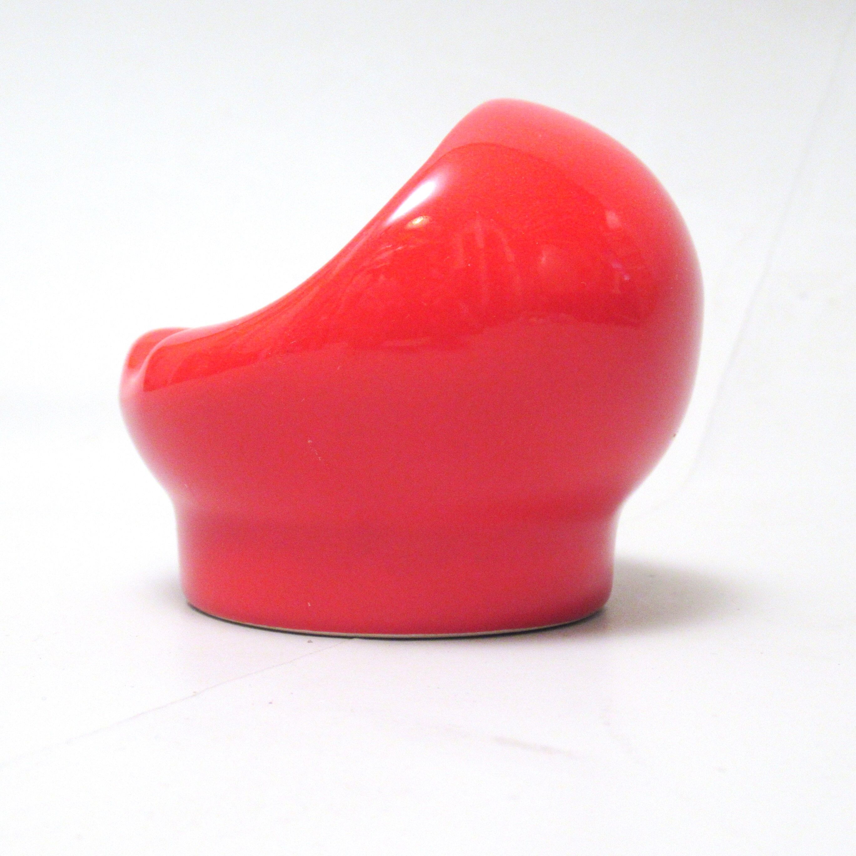 Cendrier Space Age rouge Années 70