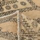 Tapis persan vintage noir crème 3 x 10, 76 x 303 cm SK 20938
