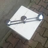 Coat rack with 3 stainless steel hooks