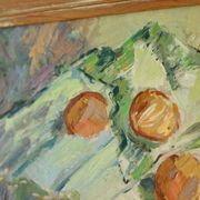 "Still Life with Fruits on a Table" by Bertil Wallman
