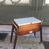 Wooden worker 3 compartments