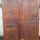 Pair of carved oak cabinet doors